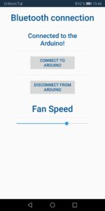 Screenshots Android App Bluetooth arduino control nerd corner