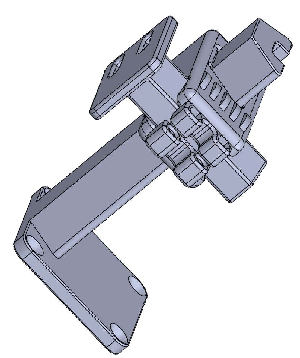 2 adjustable axis CAD design