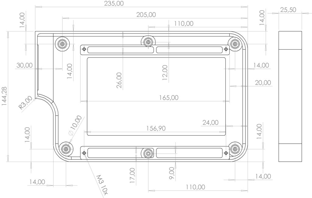 7 Inch Touchscreen Design Case