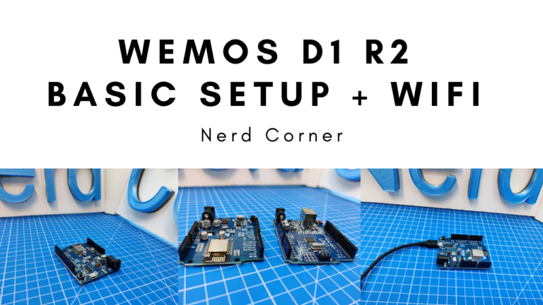 WeMos D1 R2 Setup for Arduino IDE + use as web server 2025!