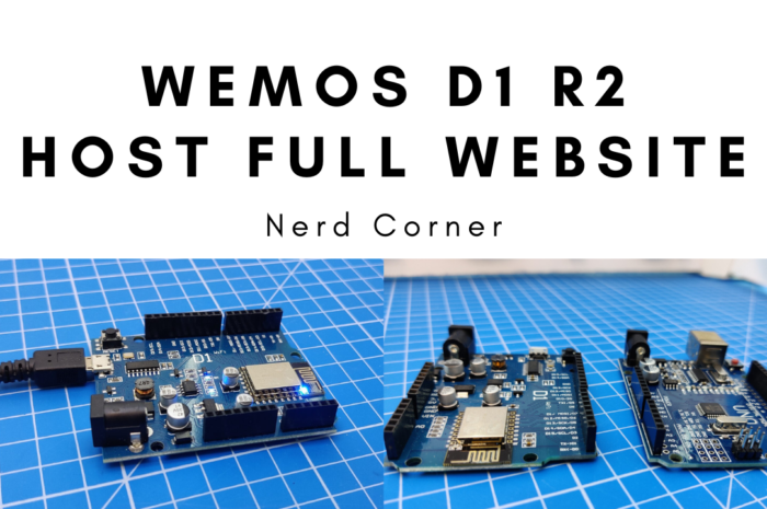 WeMos D1 R2 – Host entire website with html, css & js